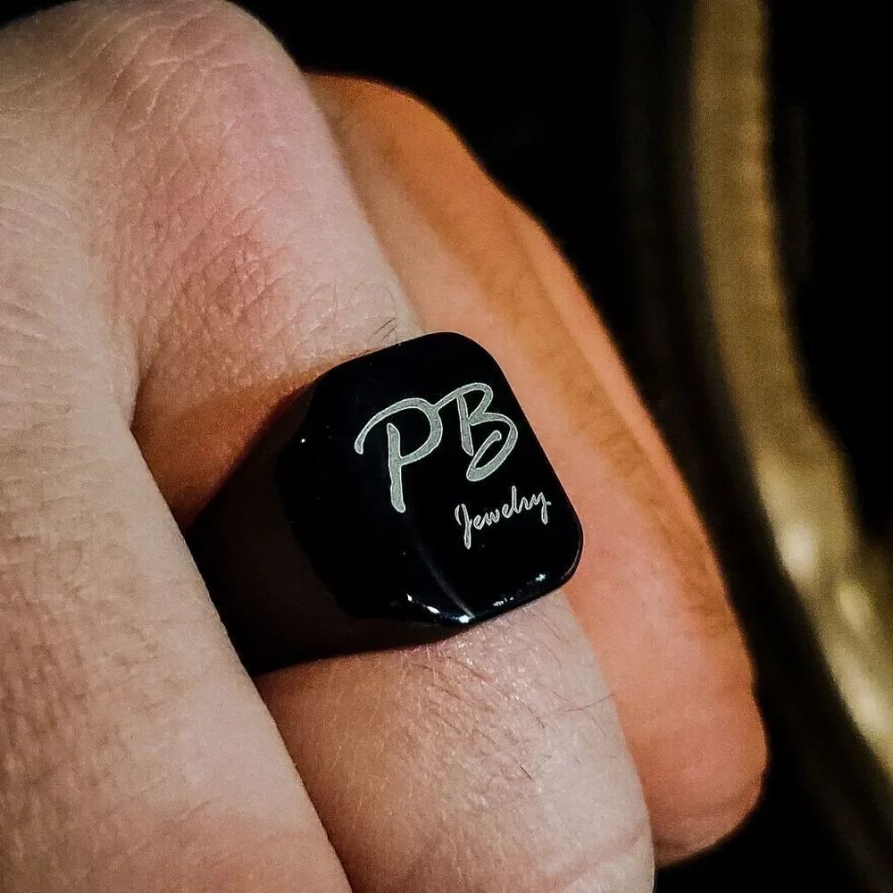 Custom Black Primobling Ring  - Picture 2 of 2